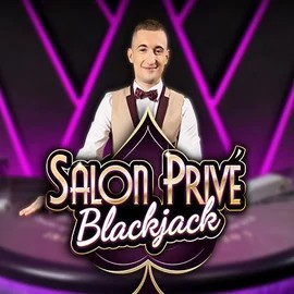 Blackjack Salon Privé by Ezugi, showcased at luckyonescasino.at – game logo