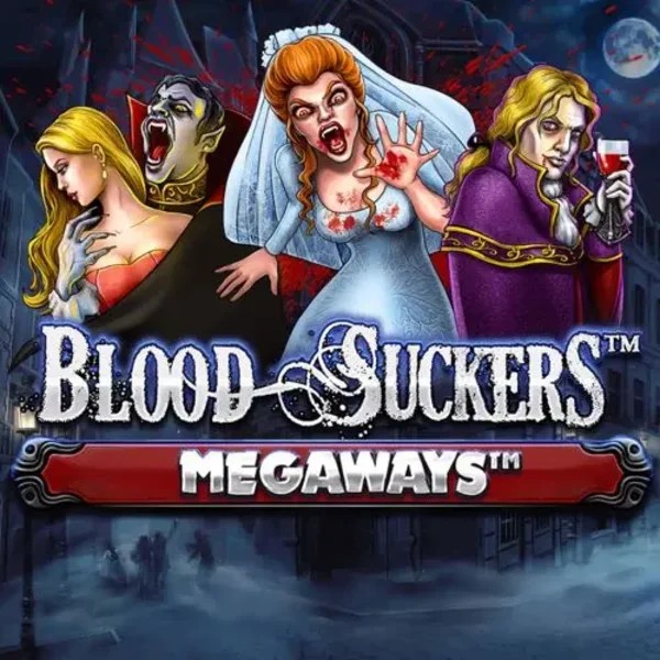 Blood Suckers Megaways logo – Slots by Red Tiger Gaming at Lucky Ones Casino
