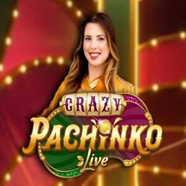 Official Live Casino logo: Crazy Pachinko by Evolution at Lucky Ones Casino