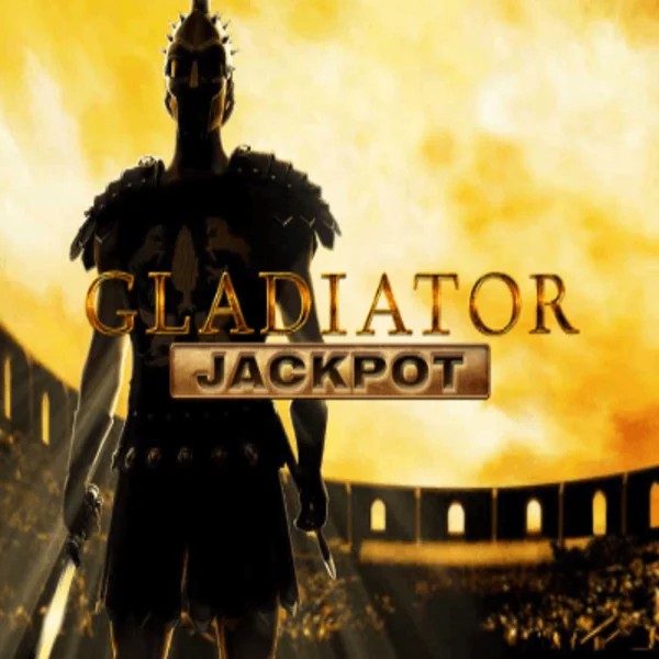 Gladiator Jackpot slot visual from Playtech available on luckyonescasino.at