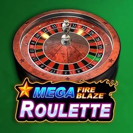 Mega Fire Blaze Roulette slot visual from Playtech available on luckyonescasino.at