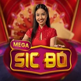 Mega Sic Bo slot visual from Pragmatic Play available on luckyonescasino.at