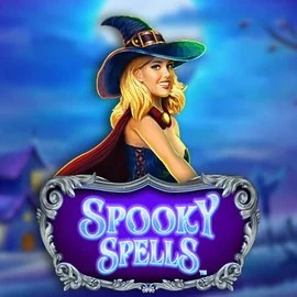 Spooky Spells online game logo by Novomatic on luckyonescasino.at